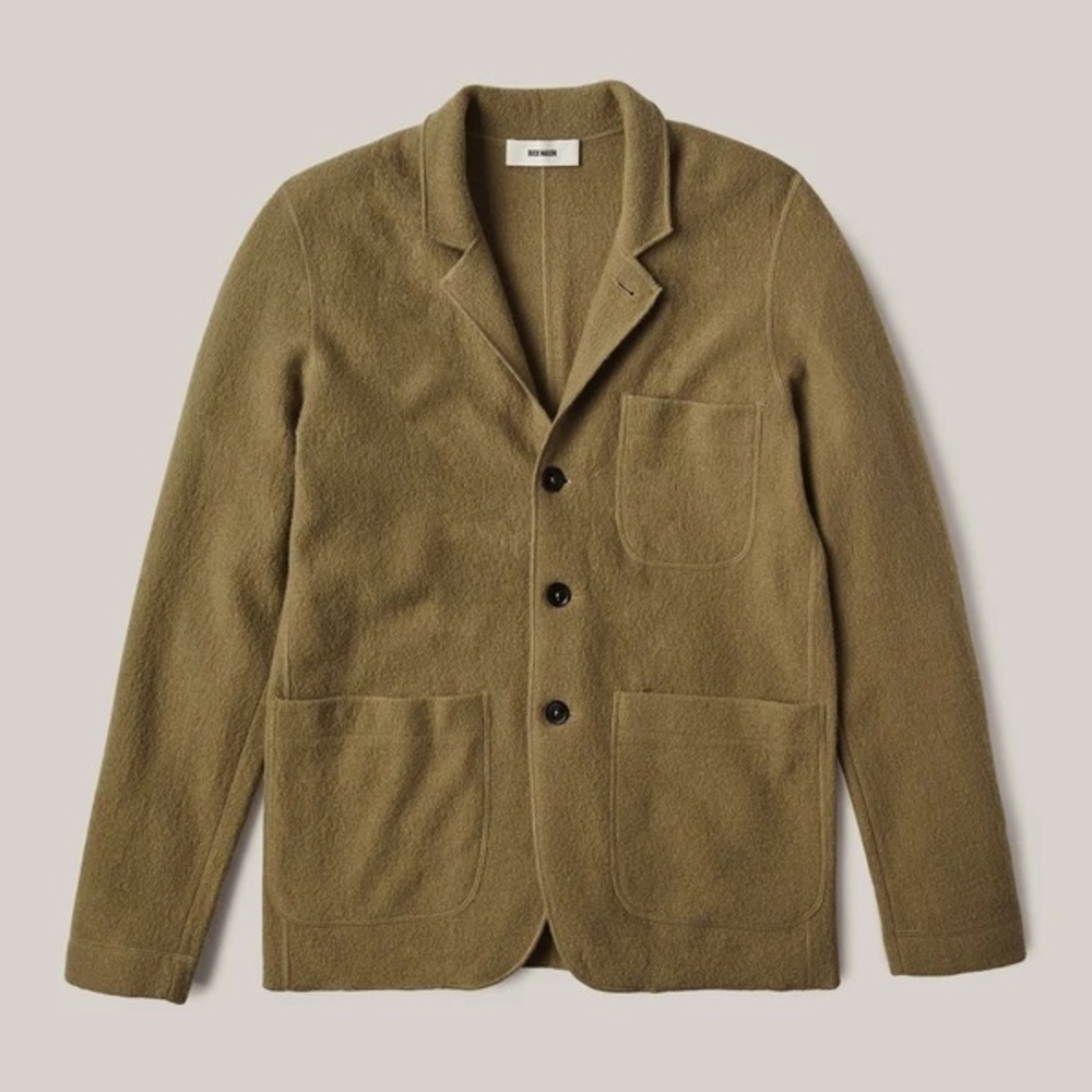 Buck Mason Felted Chore Coat Camel NWT XS